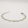 witte madeliefjes armbandje