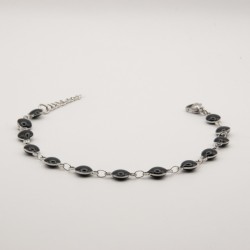 zwarte bol armbandje