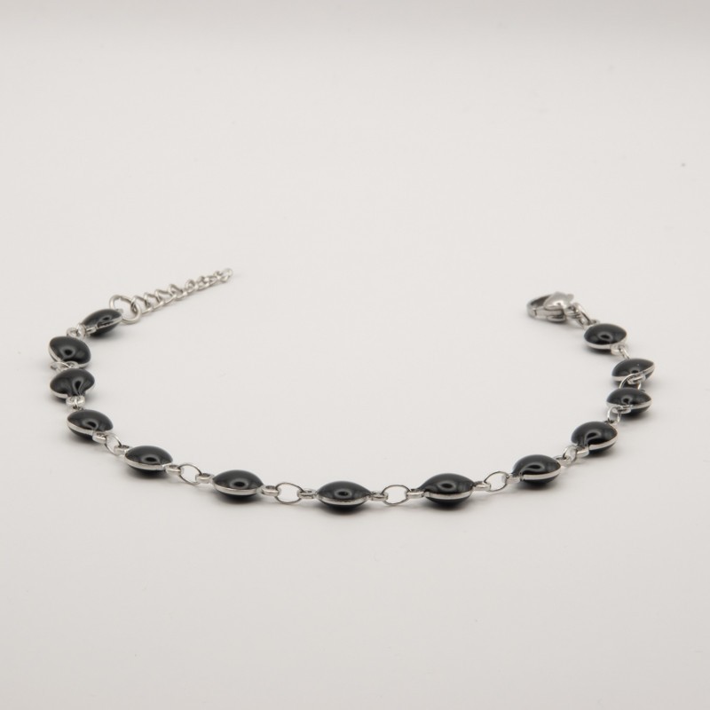 zwarte bol armbandje zwarte bol armbandje