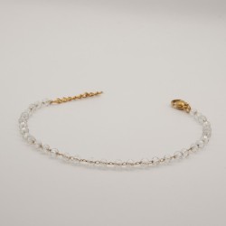 doorzichtige kralen armbandje