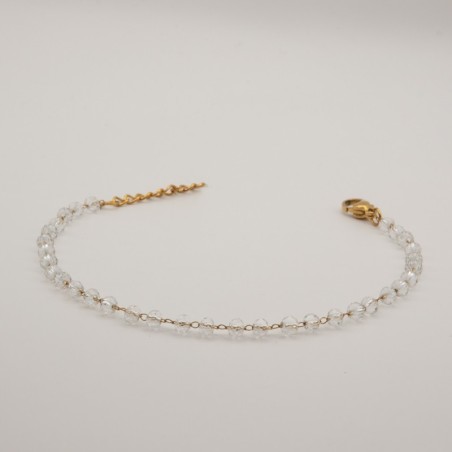 doorzichtige kralen armbandje