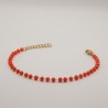 Roode kralen armbandje