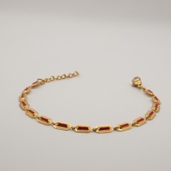 rood kleur armbandje