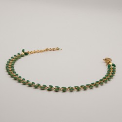 groen blaadjes armbandje