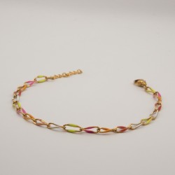 meer kleur schakel armbandje