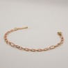 roze schakel armbandje