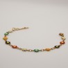 meer kleuren madeliefjes armbandje