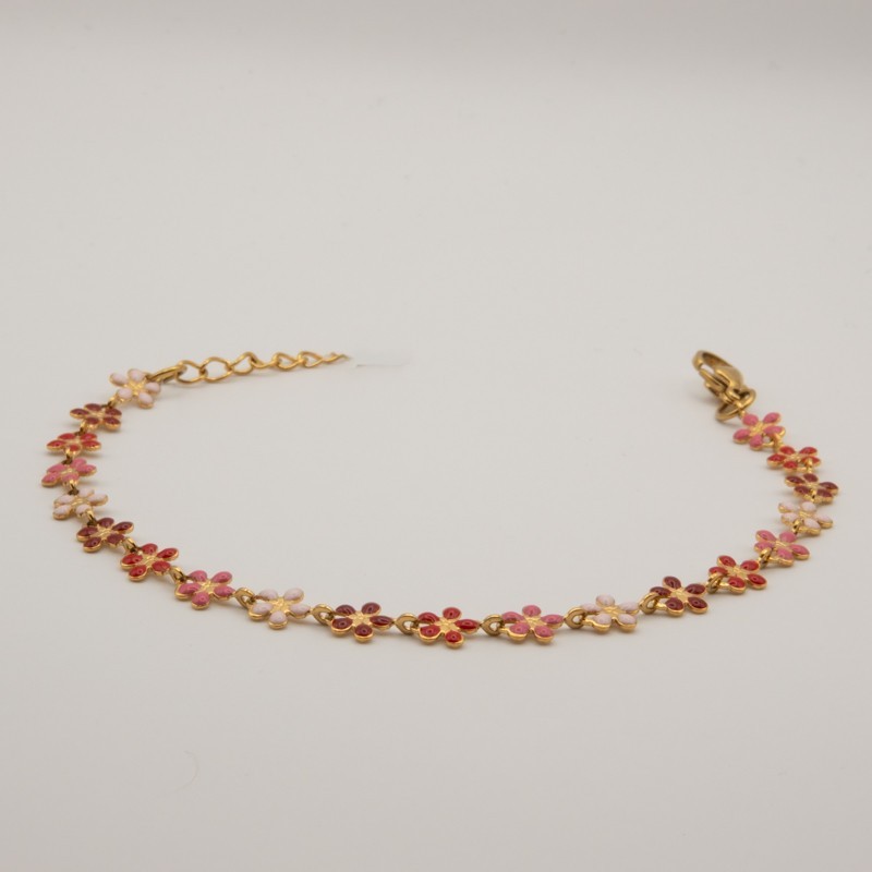 meer kleuren madeliefjes armbandje meer kleuren madeliefjes armbandje