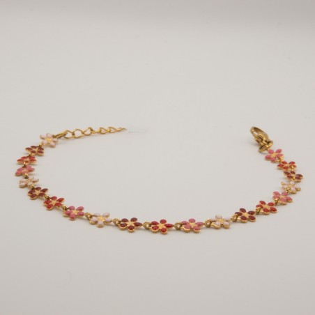 meer kleuren madeliefjes armbandje