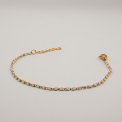 witte fijne kralen armbandje