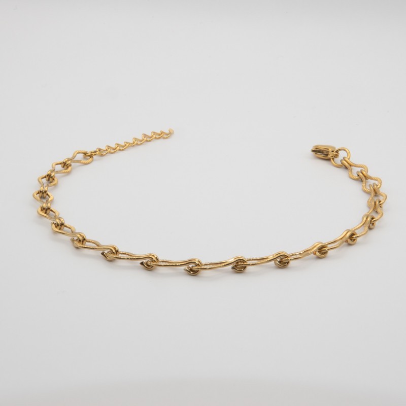 haakjes geschakeld armbandje haakjes geschakeld armbandje