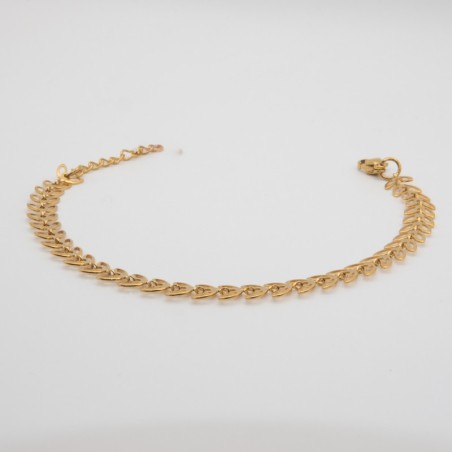 open blaadjes armbandje