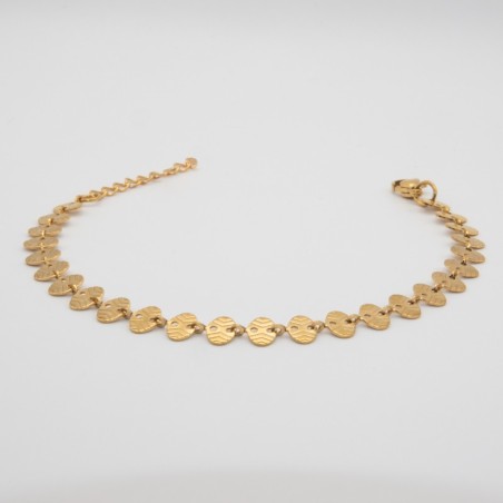 ribbel ovaaltjes armbandje