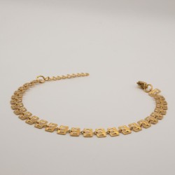 platten rechthoek met opening armbandje