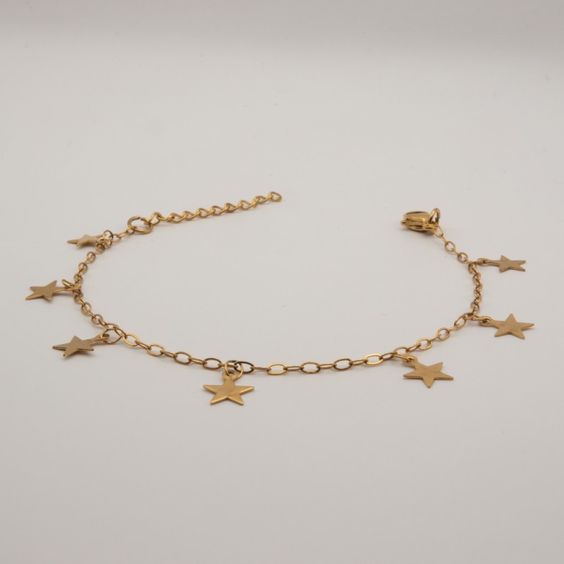 hangende sterren armbandje hangende sterren armbandje