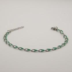 groen schakel armbandje