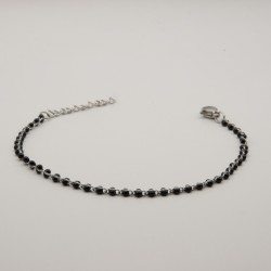 zwarte kralen armbandje