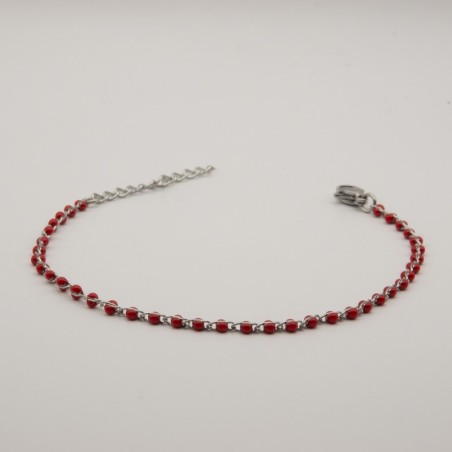 rood kralen armbandje