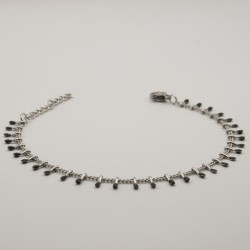 zwarte lampjes armbandje