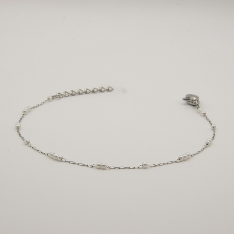 miniparels fijn geschakeld armbandje miniparels fijn geschakeld armbandje