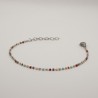 multicolor cilinder fijn geschakeld armbandje