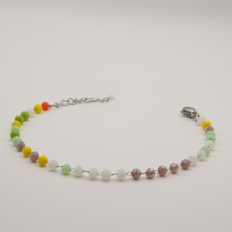multicolor kralen armbandje multicolor kralen armbandje
